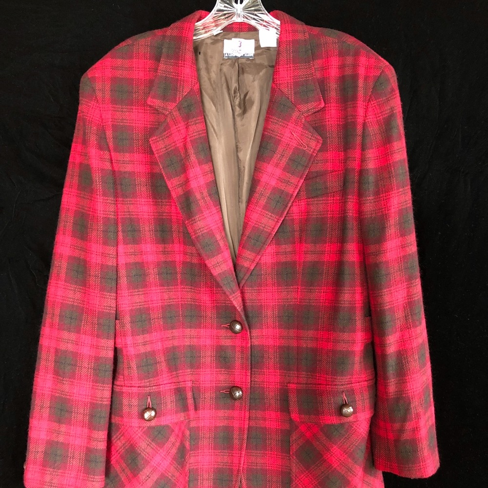 Anne Klein blazer, size 12, 100% wool, made in US